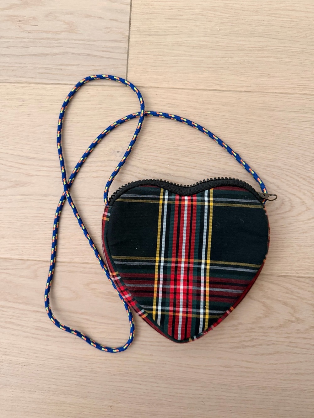 j.crew tartan plaid crossbody